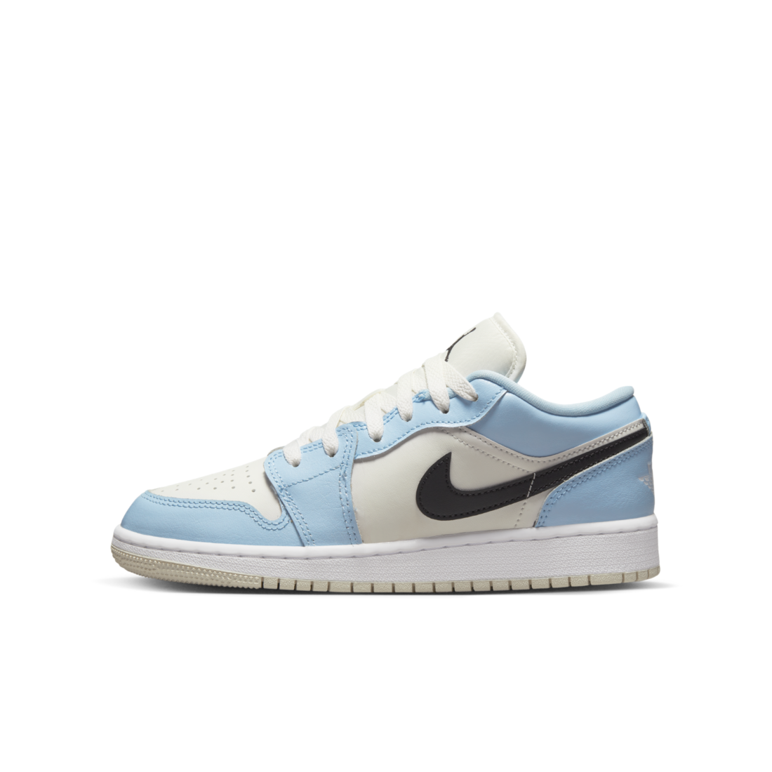 Jordan 1 Low Ice Blue Black (GS) - foto 1