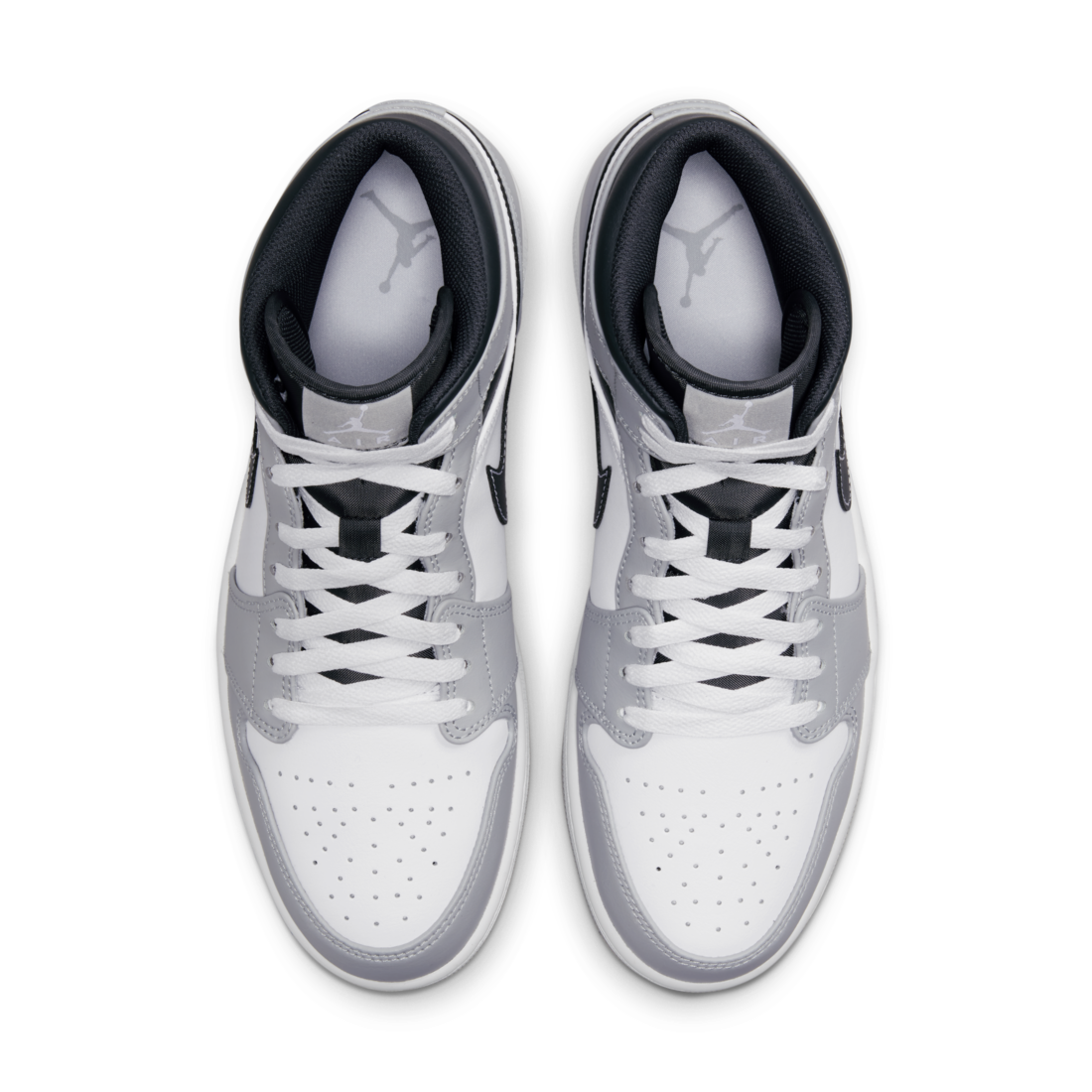 Air Jordan 1 Mid Light Smoke Gray Anthracite