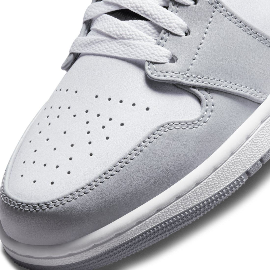 Air Jordan 1 Mid Light Smoke Gray Anthracite