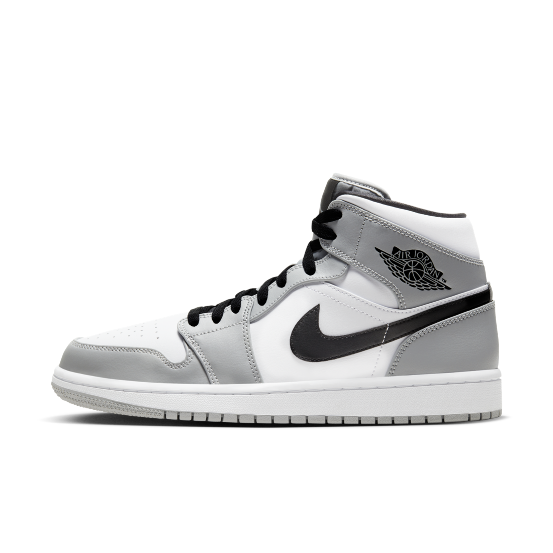 Air Jordan 1 Mid Light Smoke Grey - foto 1