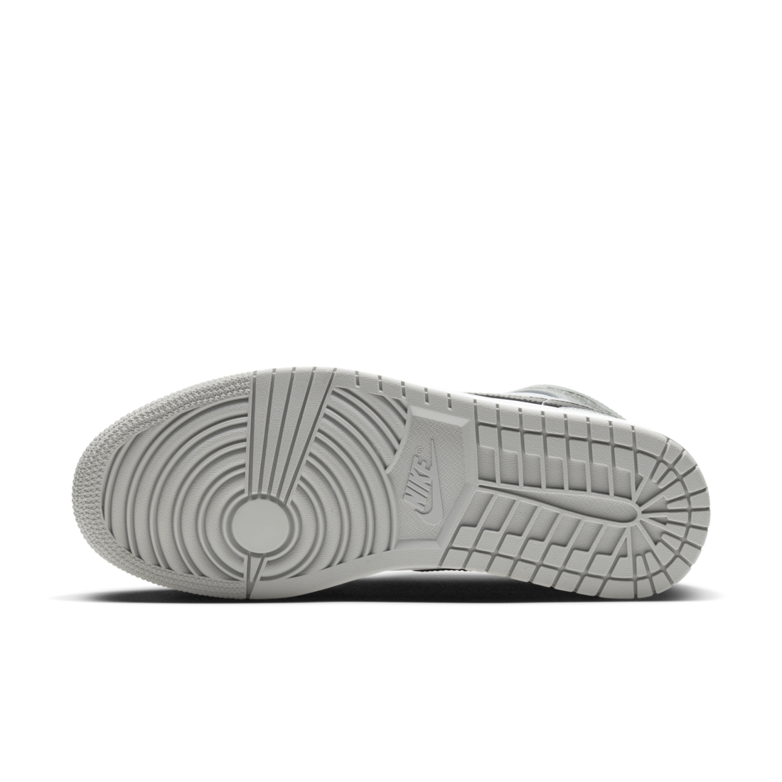 Air Jordan 1 Mid Light Smoke Grey - foto 3
