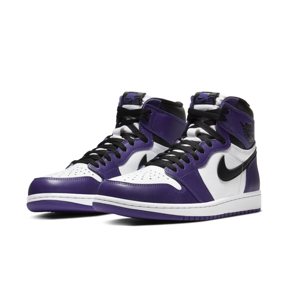 Air Jordan 1 Retro High Court Purple White - foto 2