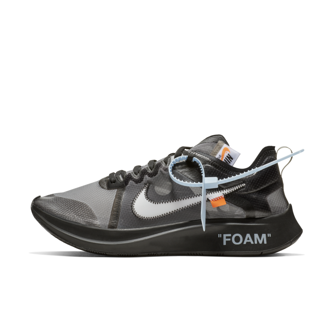 Nike Zoom Fly Off-White Black Silver - foto 1