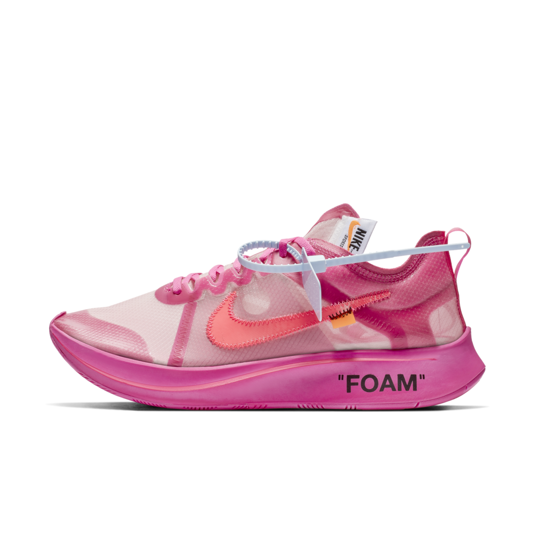 Nike Zoom Fly Off-White Pink - foto 1