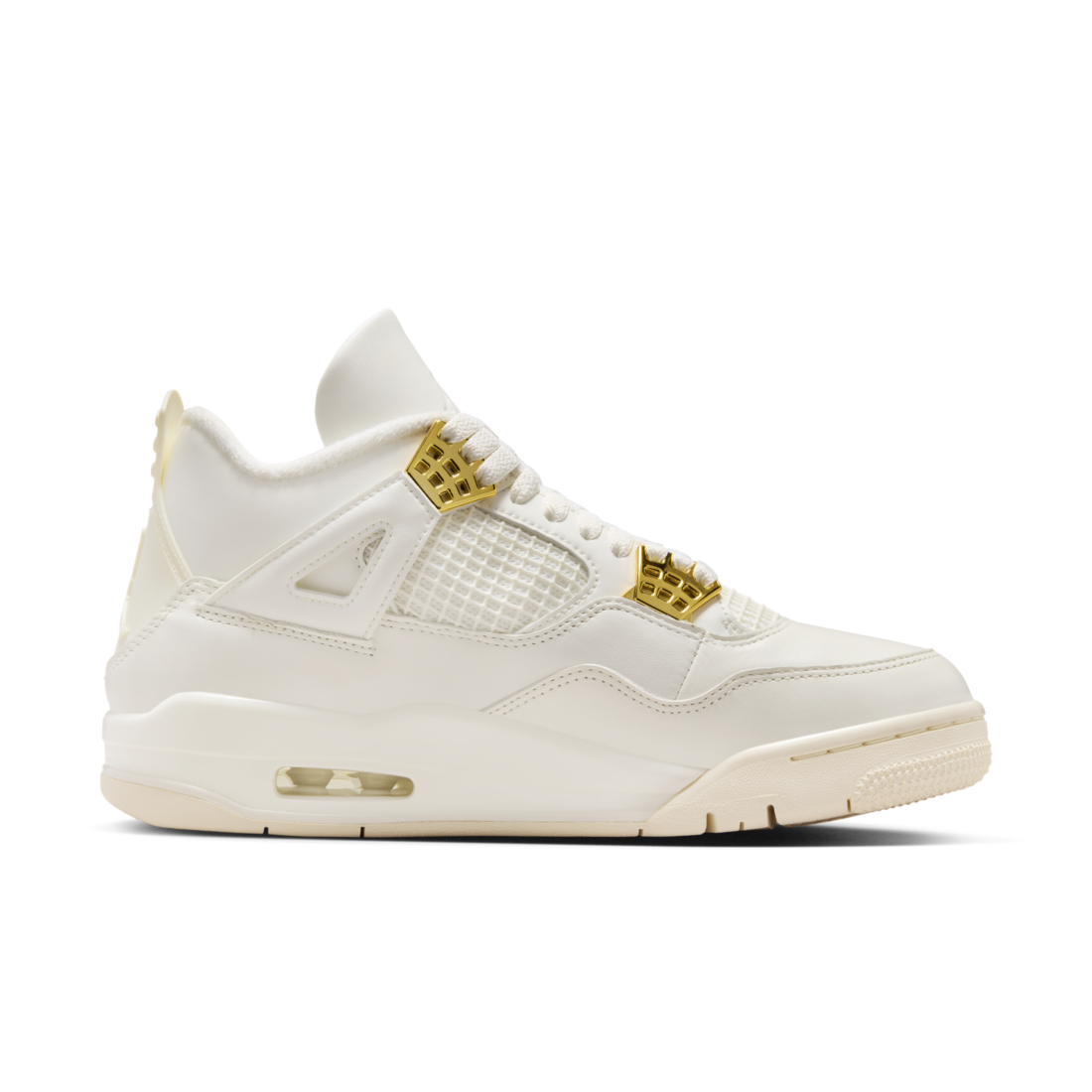 Air Jordan 4 Metallic Gold