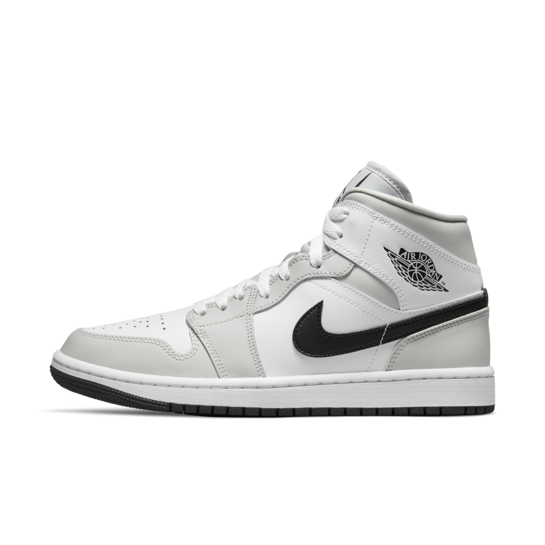 Air Jordan 1 Mid Light Smoke Grey (Women's) - foto 1