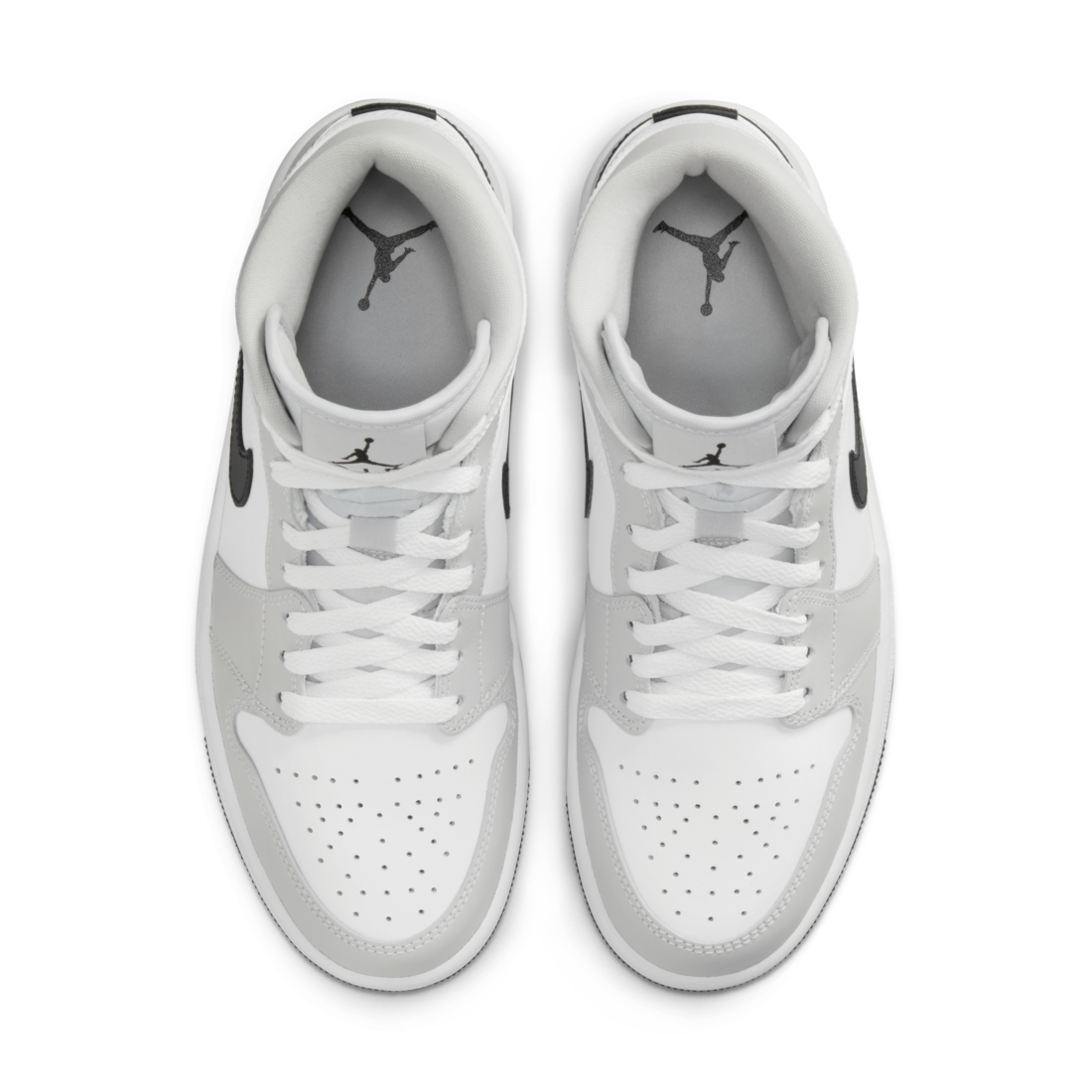Air Jordan 1 Mid Light Smoke Grey (Women's)