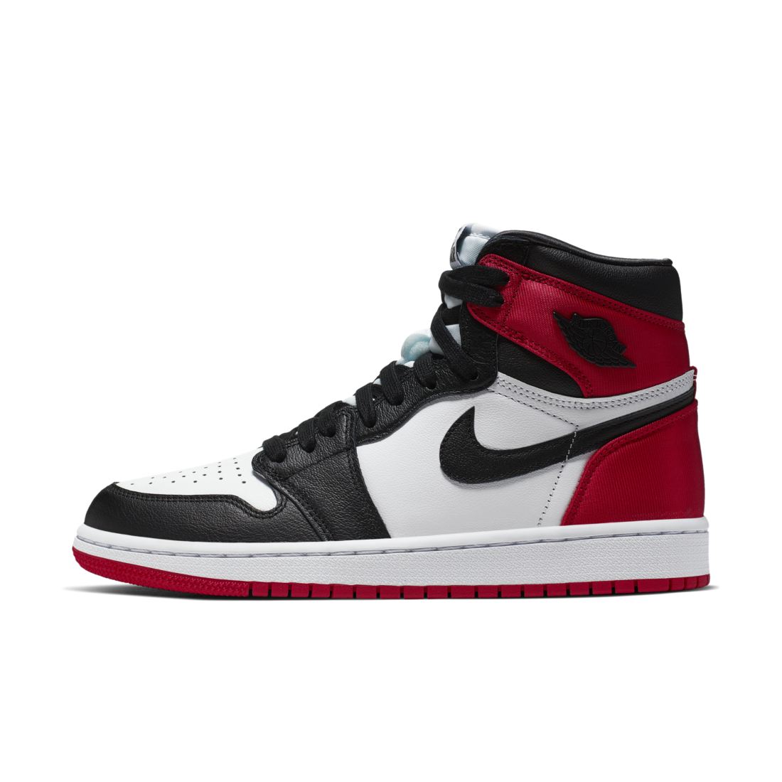 Jordan 1 Retro High Satin Black Toe - foto 1