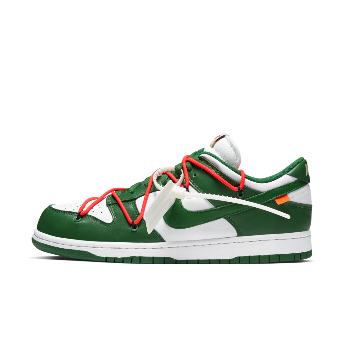 Nike Dunk Low Off-White Pine Green - foto 1