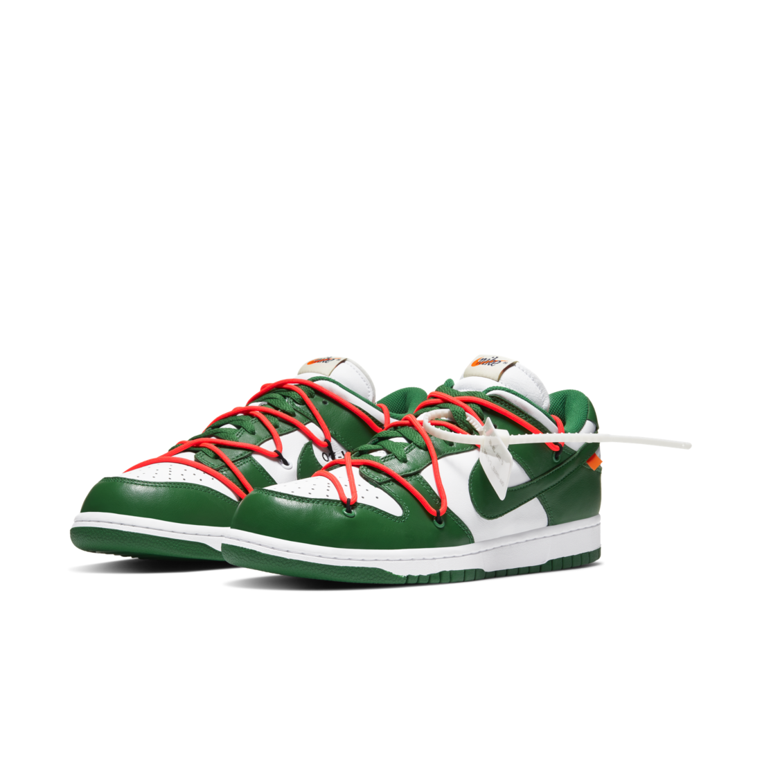 Nike Dunk Low Off-White Pine Green - foto 2