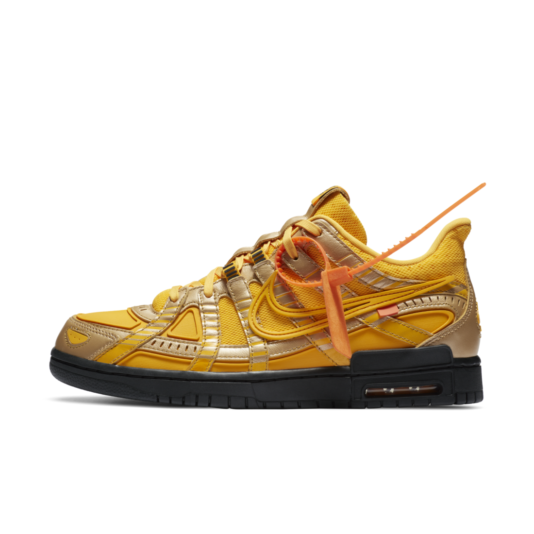 Nike Air Rubber Dunk Off-White University Gold - foto 1
