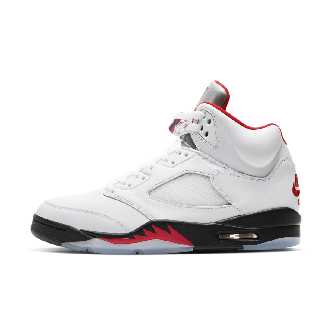 Jordan 5 Retro Fire Red Silver Tongue (2020) - foto 1