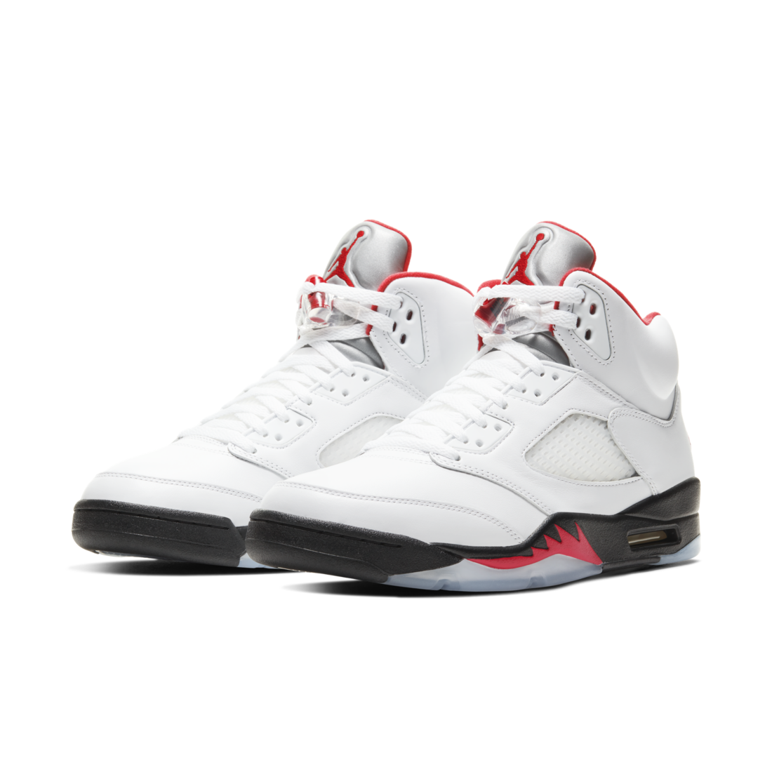 Jordan 5 Retro Fire Red Silver Tongue (2020) - foto 2