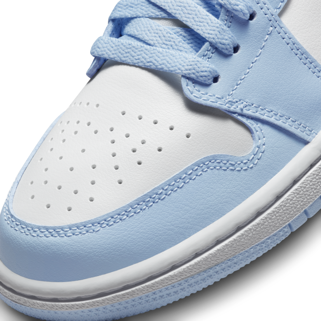Jordan 1 Low White Ice Blue Aluminium