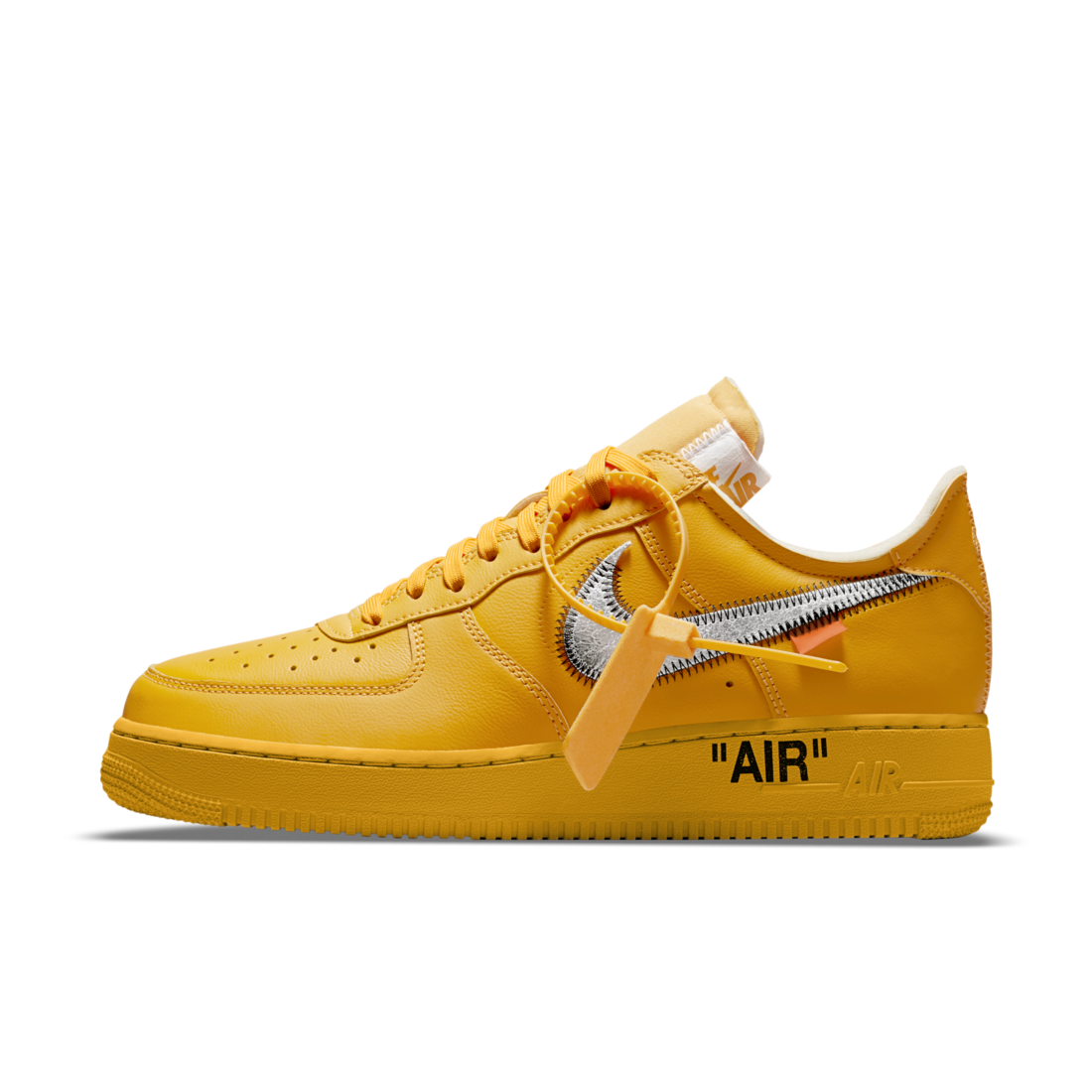 Nike Air Force 1 Low Off-White ICA University Gold - foto 1