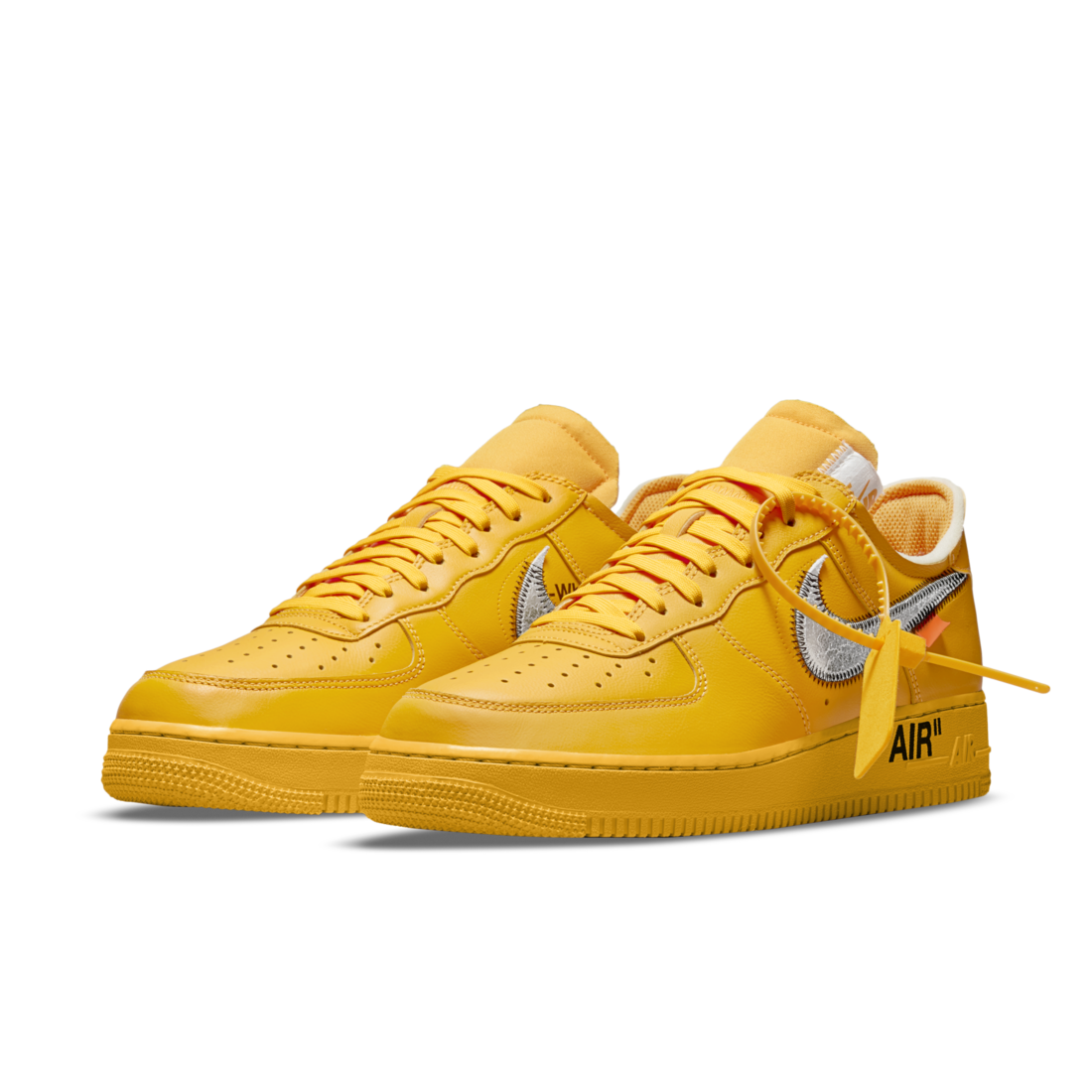 Nike Air Force 1 Low Off-White ICA University Gold - foto 2