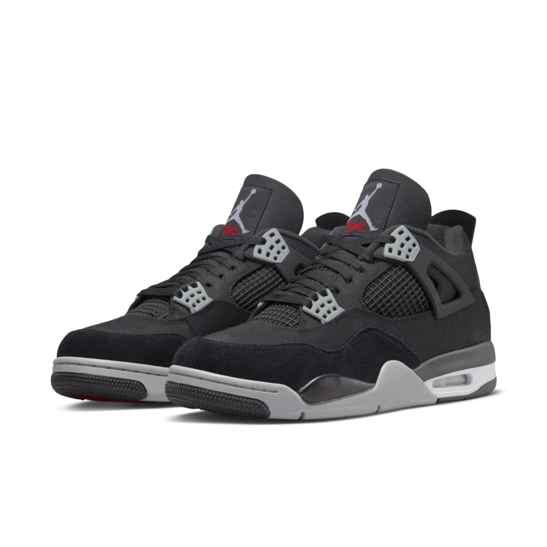 Jordan 4 Retro SE Black Canvas - foto 2
