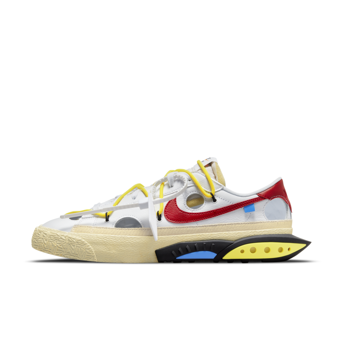 Nike Blazer Low Off-White University Red - foto 1