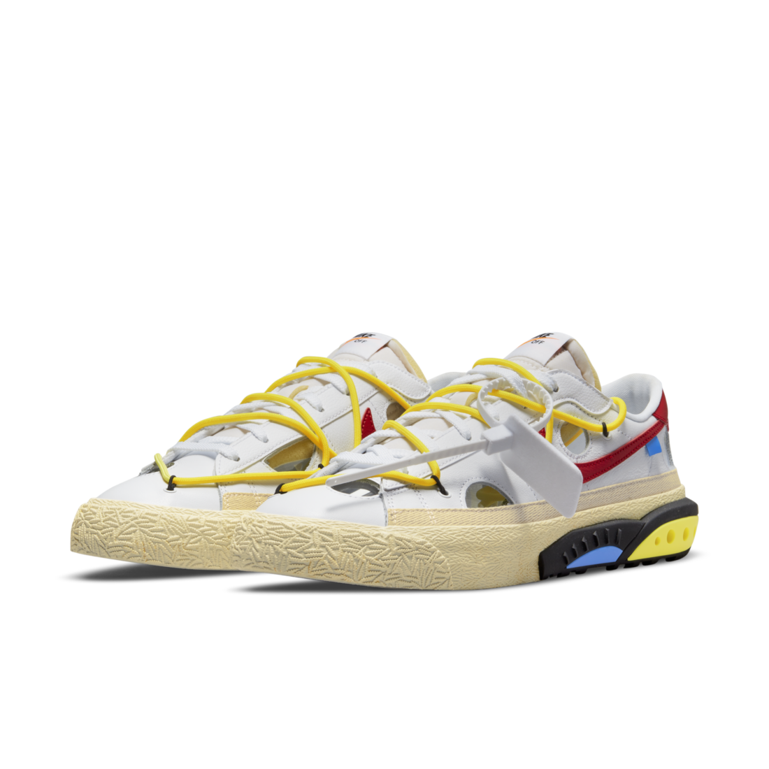 Nike Blazer Low Off-White University Red - foto 2