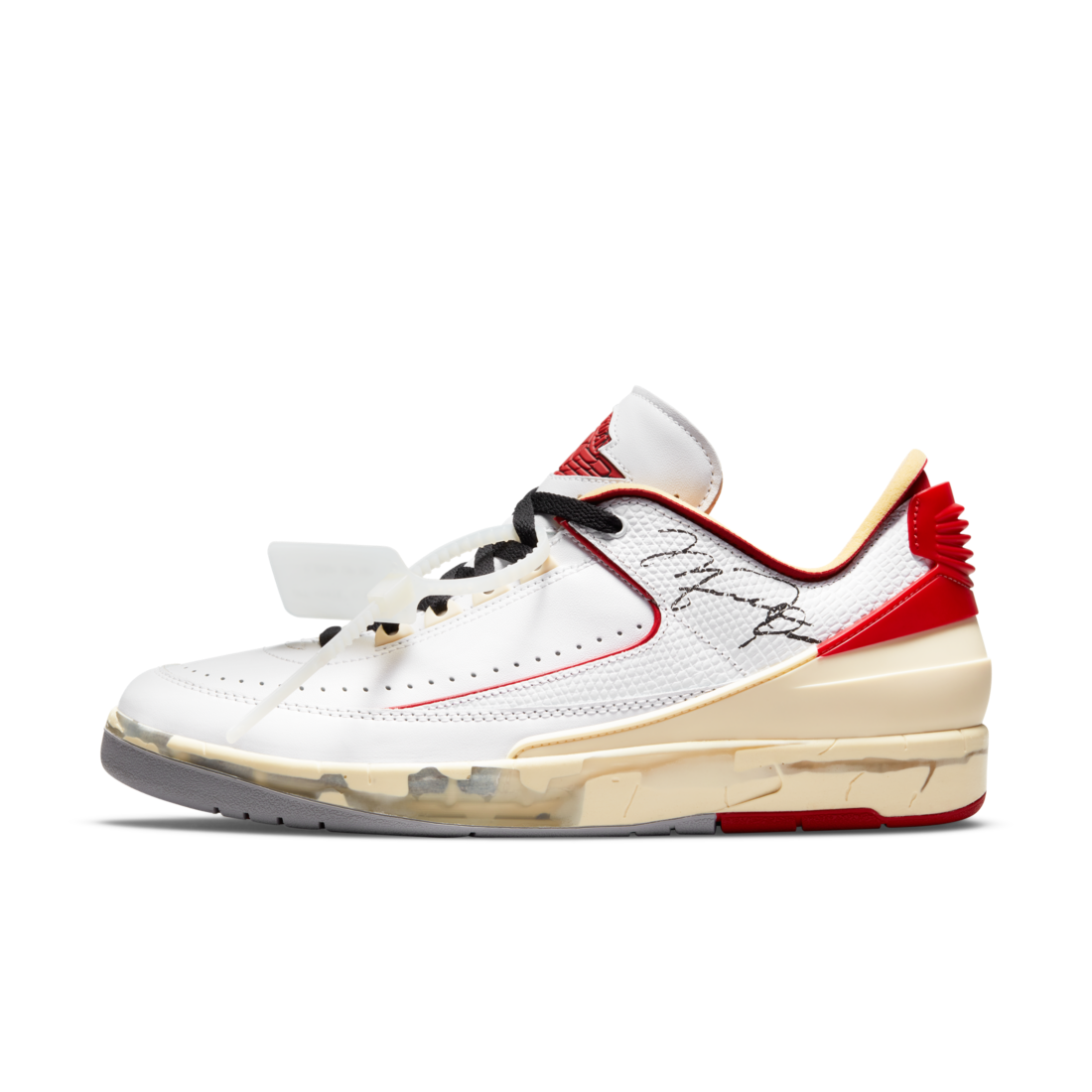 Jordan 2 Retro Low SP Off-White White Red - foto 1