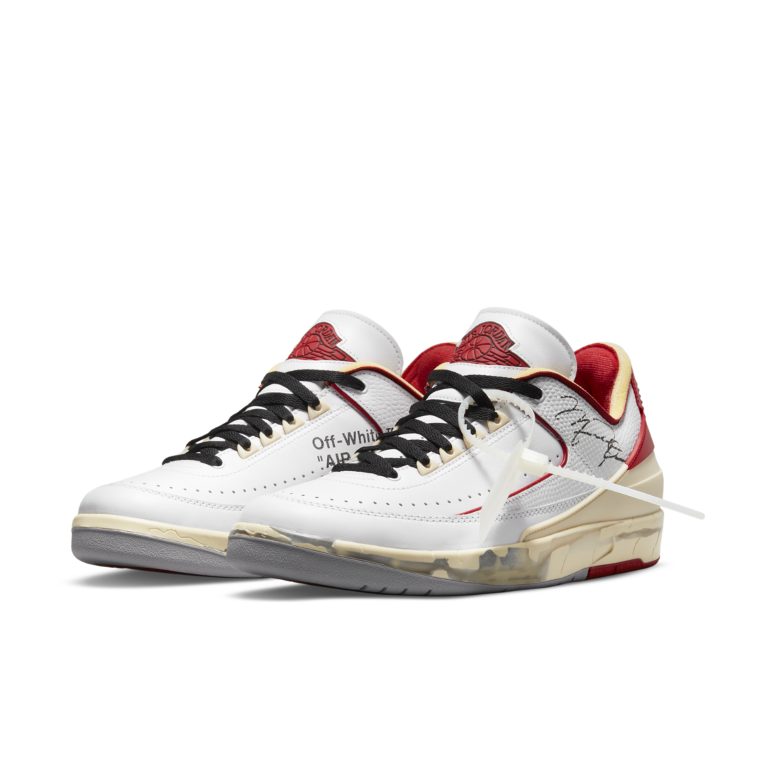 Jordan 2 Retro Low SP Off-White White Red - foto 2