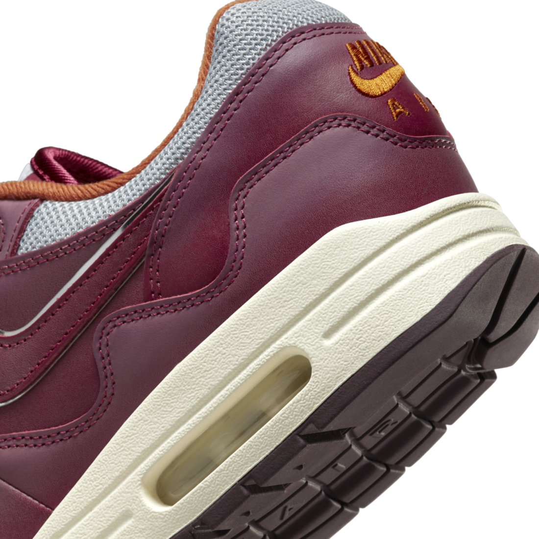 Nike Air Max 1 Patta Waves Rush Maroon (with Bracelet)