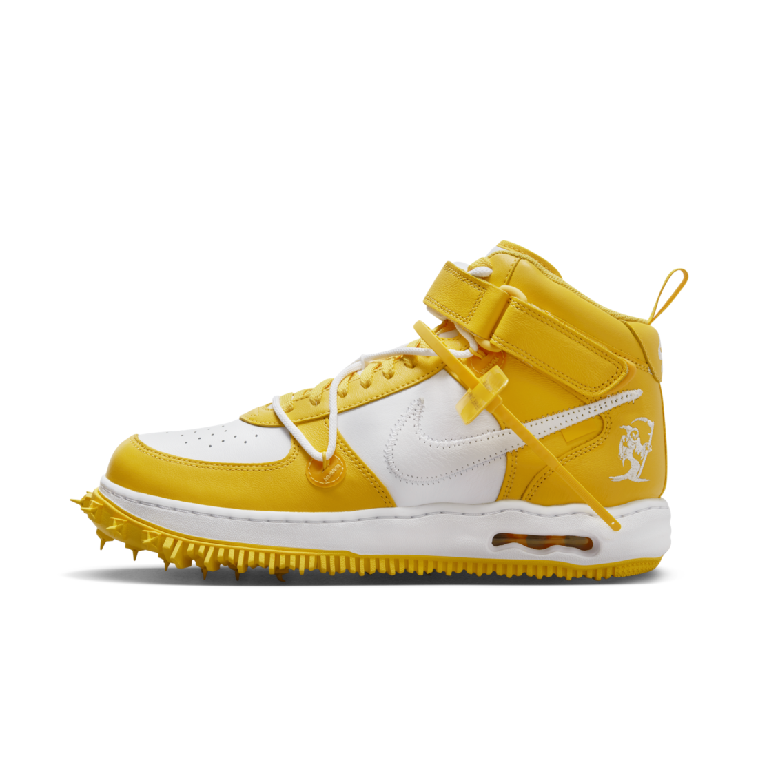 Nike Air Force 1 Mid SP Off-White Varsity Maize - foto 1