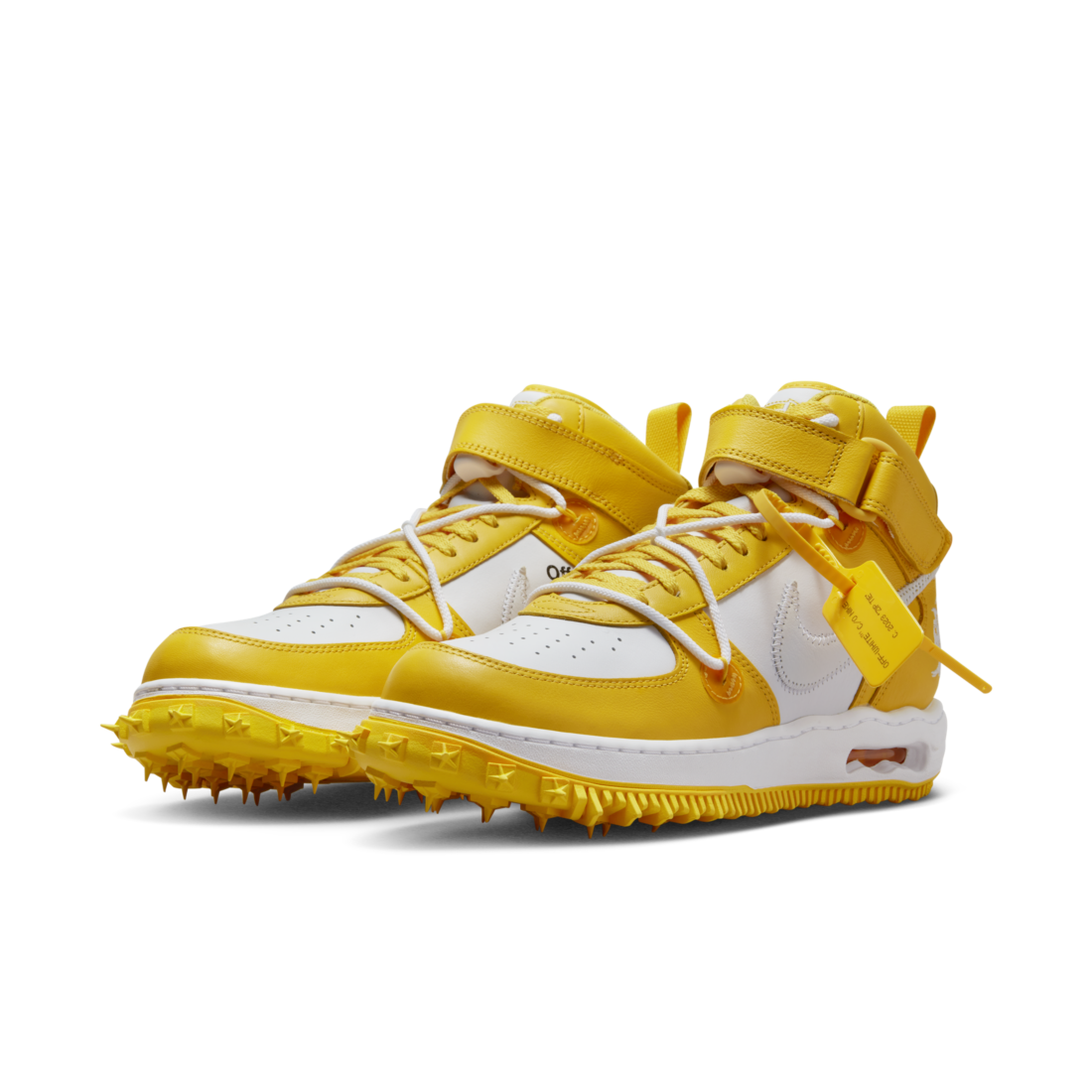 Nike Air Force 1 Mid SP Off-White Varsity Maize - foto 2