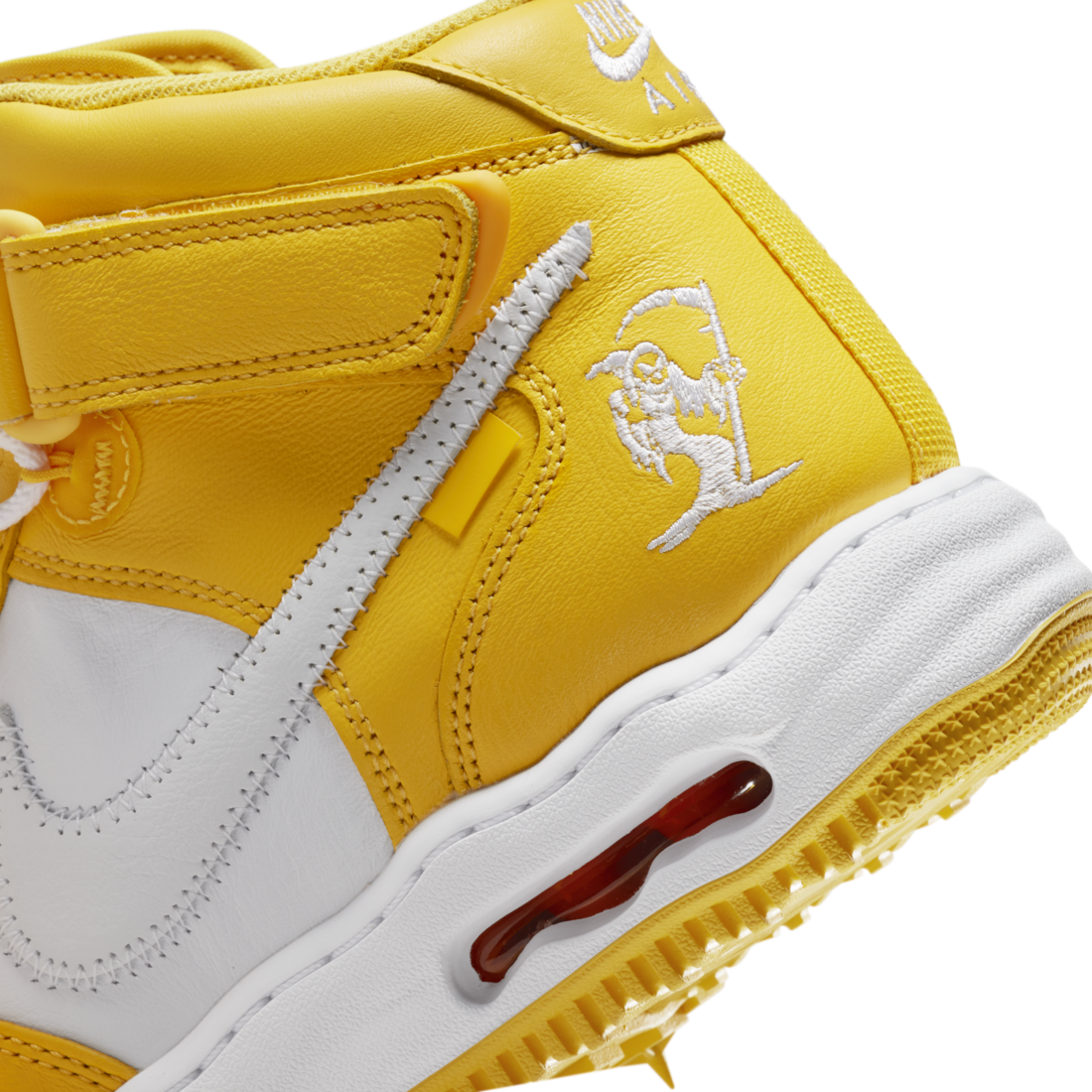 Nike Air Force 1 Mid SP Off-White Varsity Maize