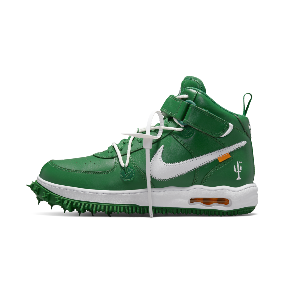 Nike Air Force 1 Mid Off-White Pine Green - foto 1