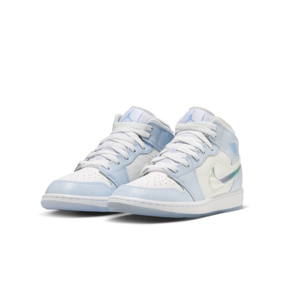 Air Jordan 1 Mid SE Glitter Swoosh GS - foto 2