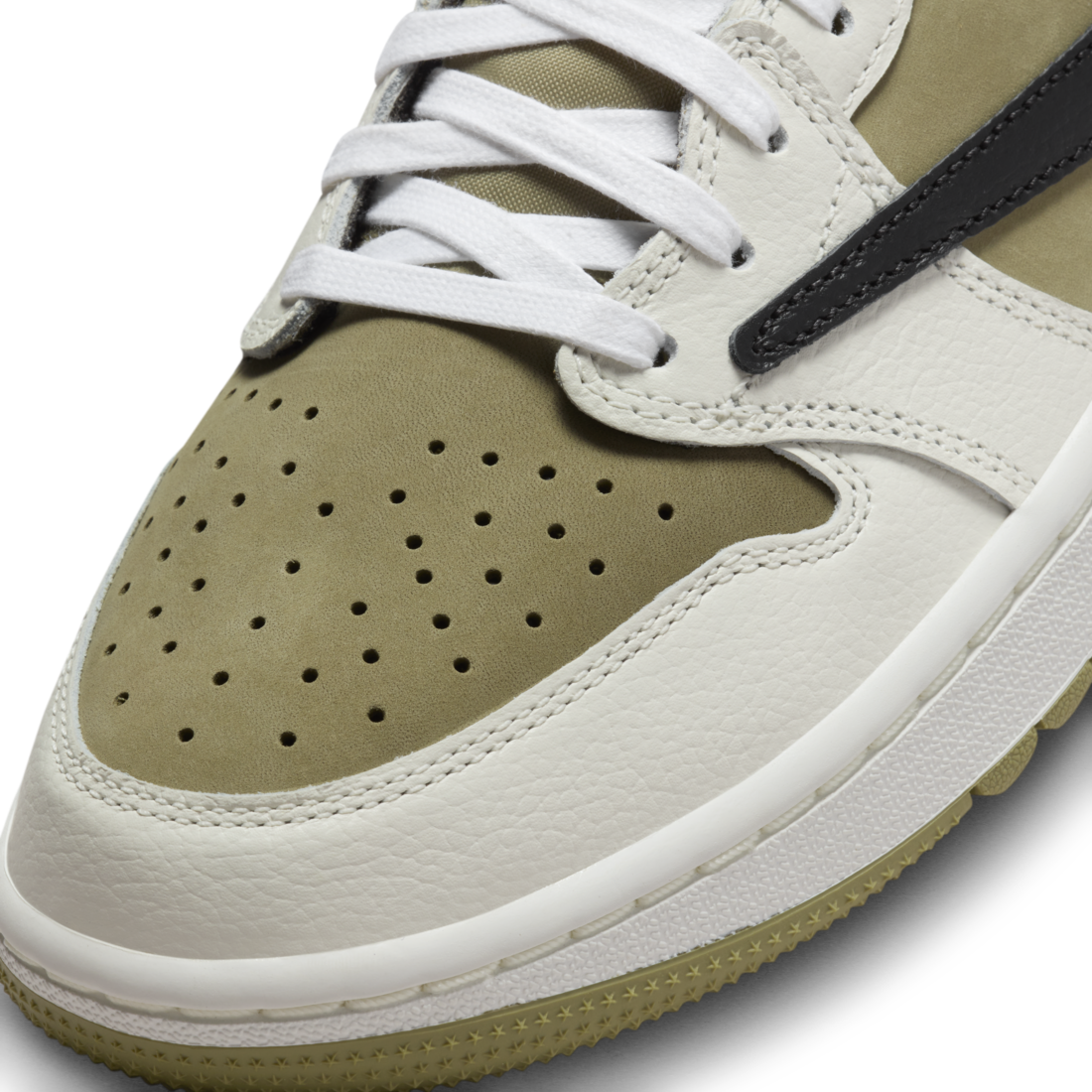 Air Jordan 1 Retro Low Golf Travis Scott Olive