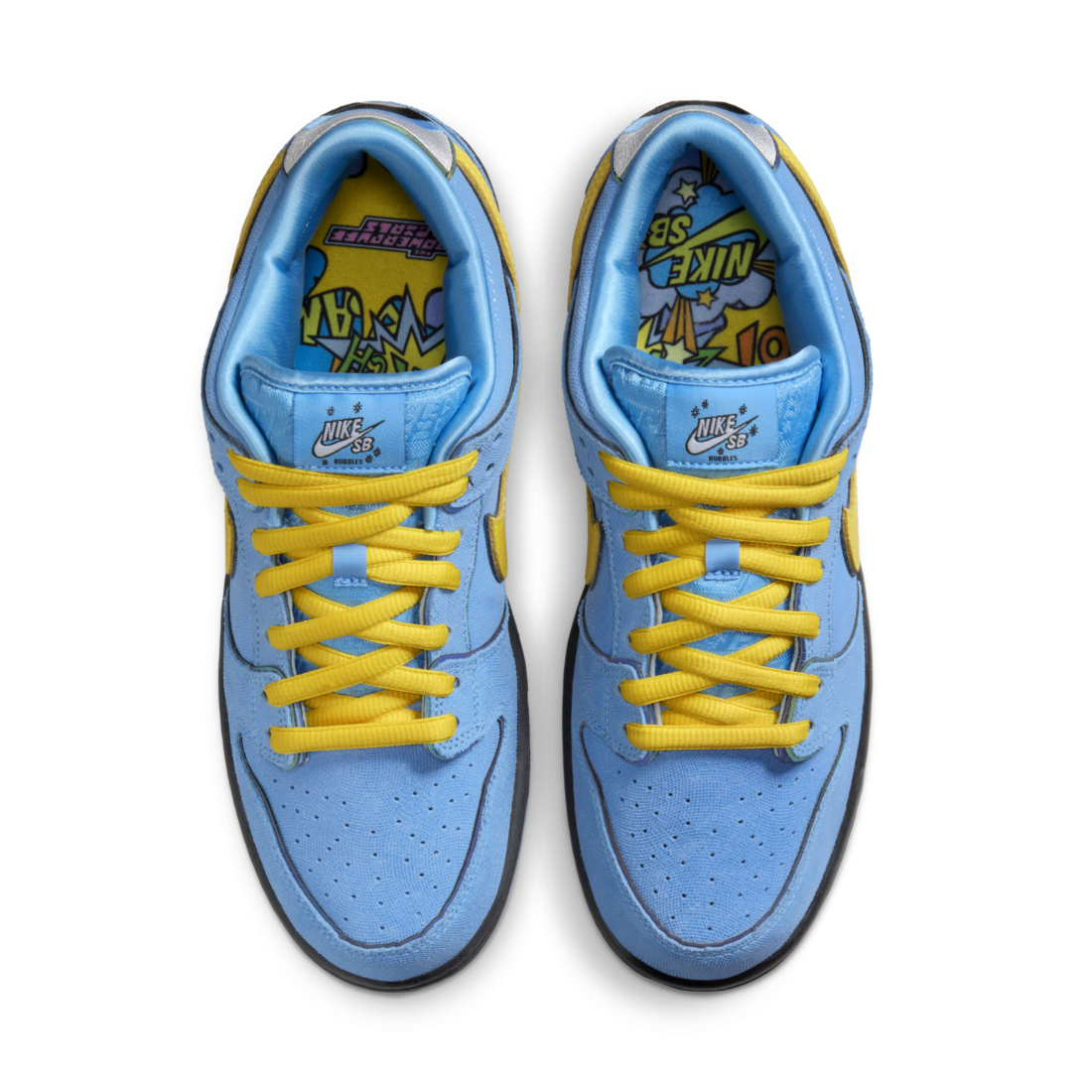 Nike SB Dunk Low Powerpuff Girl Bubbles Blue