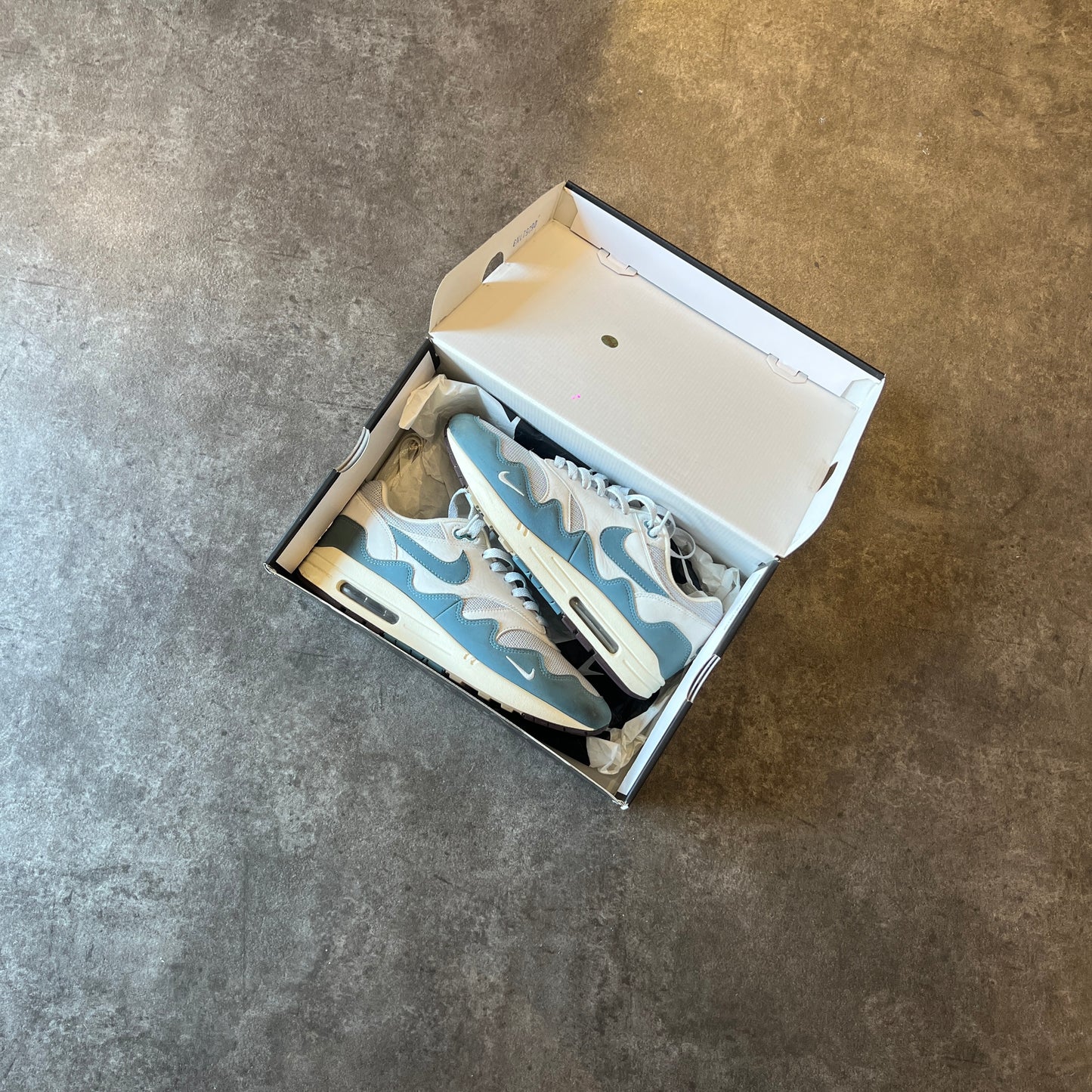 Nike Air Max 1 Patta Waves Noise Aqua (with Bracelet) Taglia 43 (Usato)