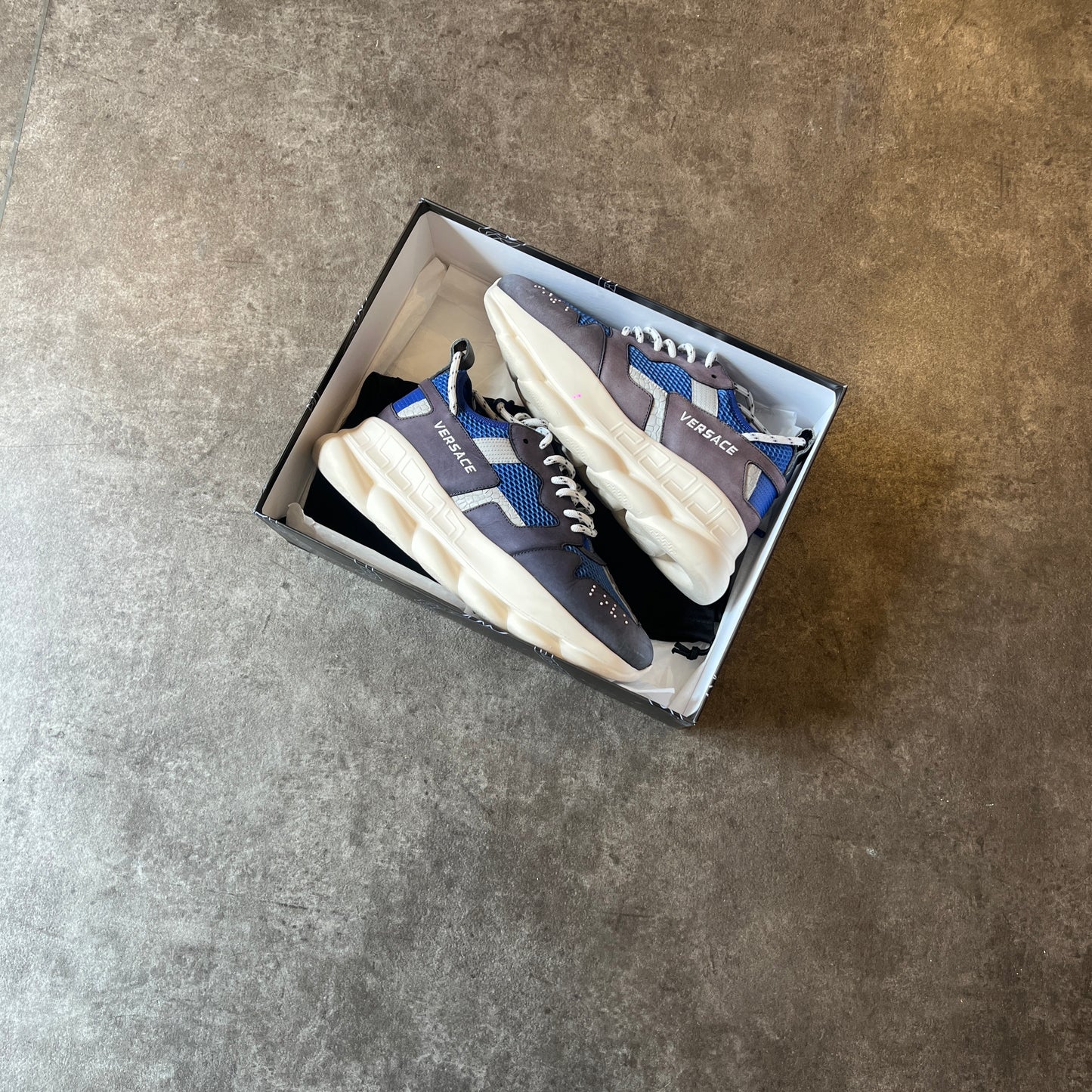 Versace Chain Reaction Blue Taglia 44 (Usato)