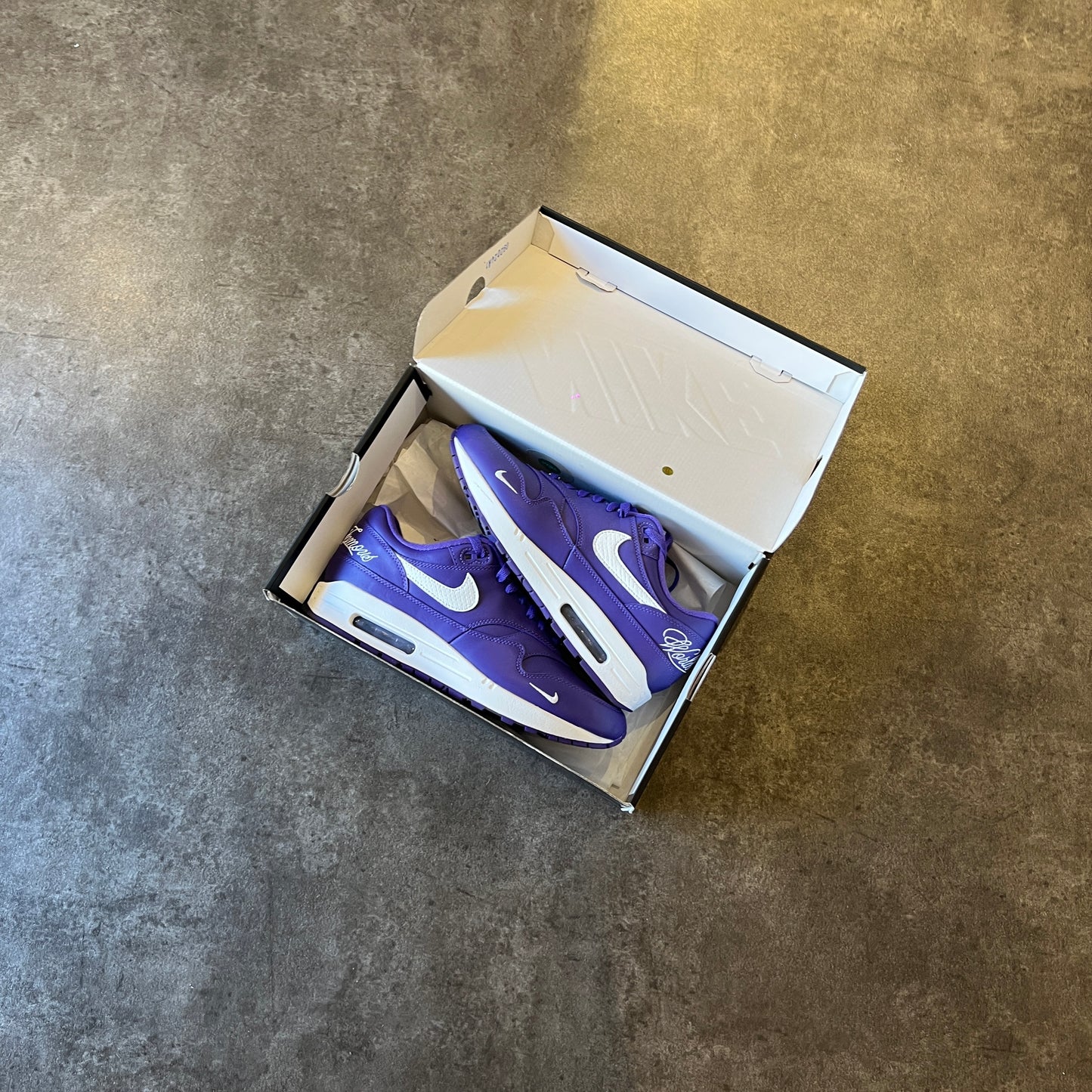 Nike Air Max 1 '87 SP Supreme Varsity Purple Taglia 43 (Usato)