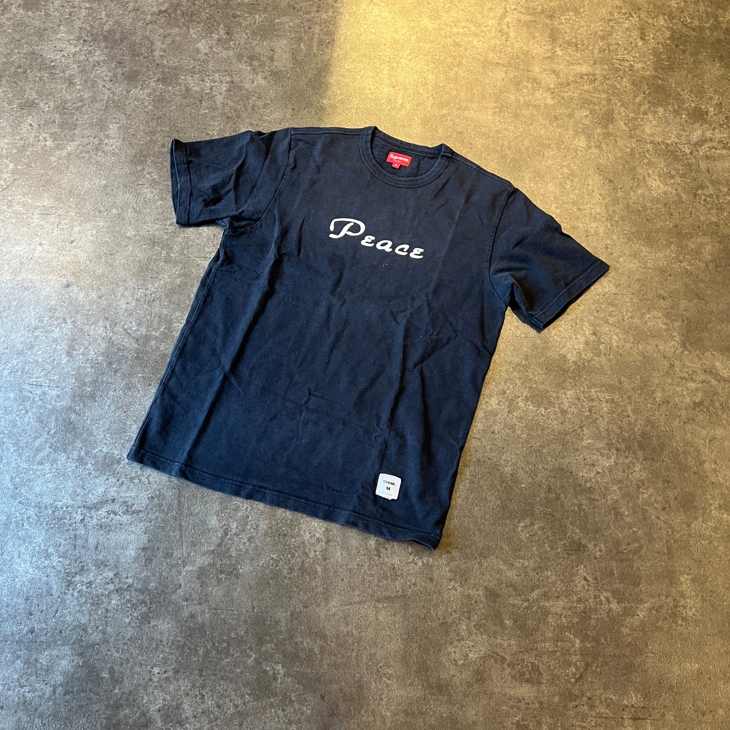 Supreme Peace Tee Black Taglia M (Usato)