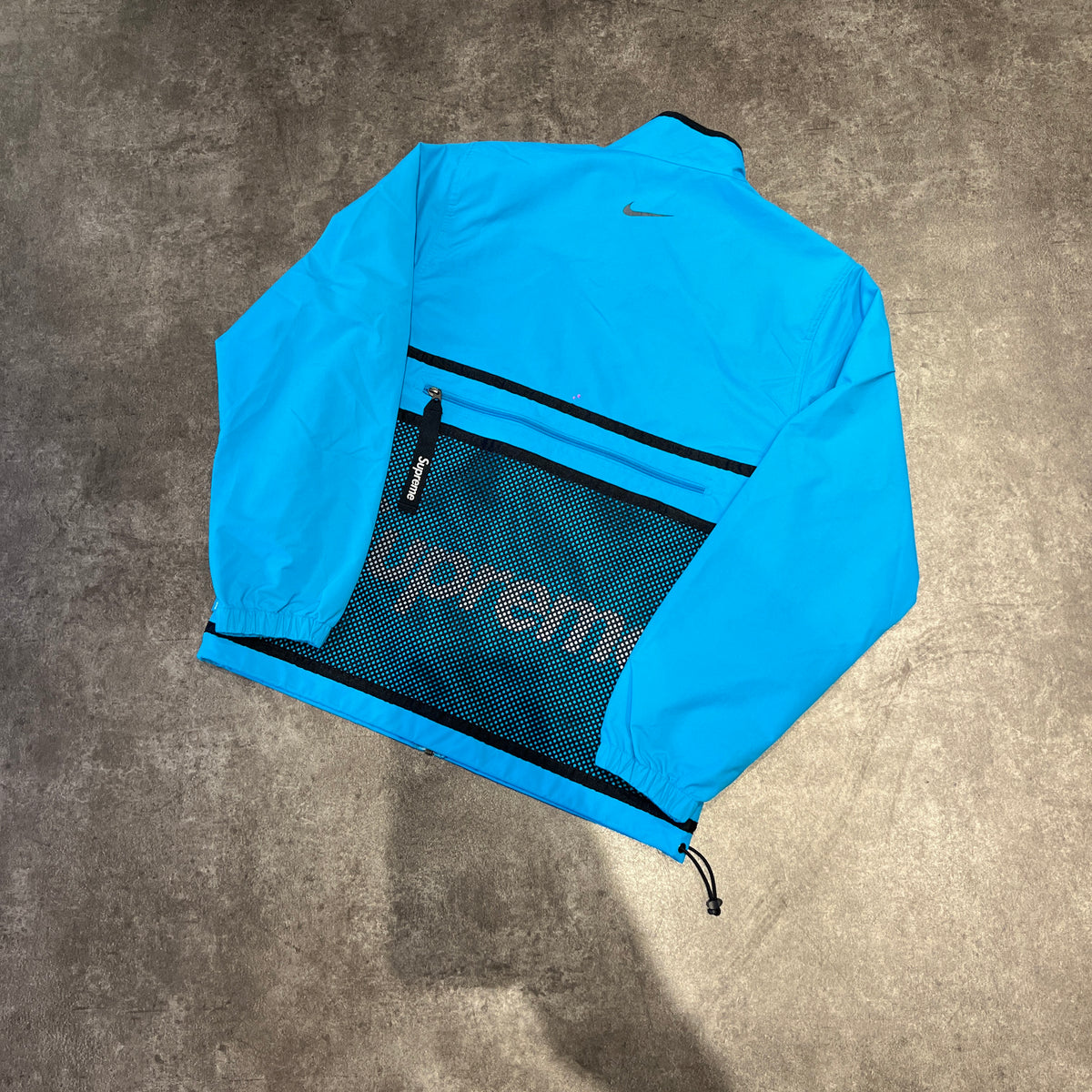 Supreme Nike Trail Running Jacket Blue 2017 Taglia S (Usata)