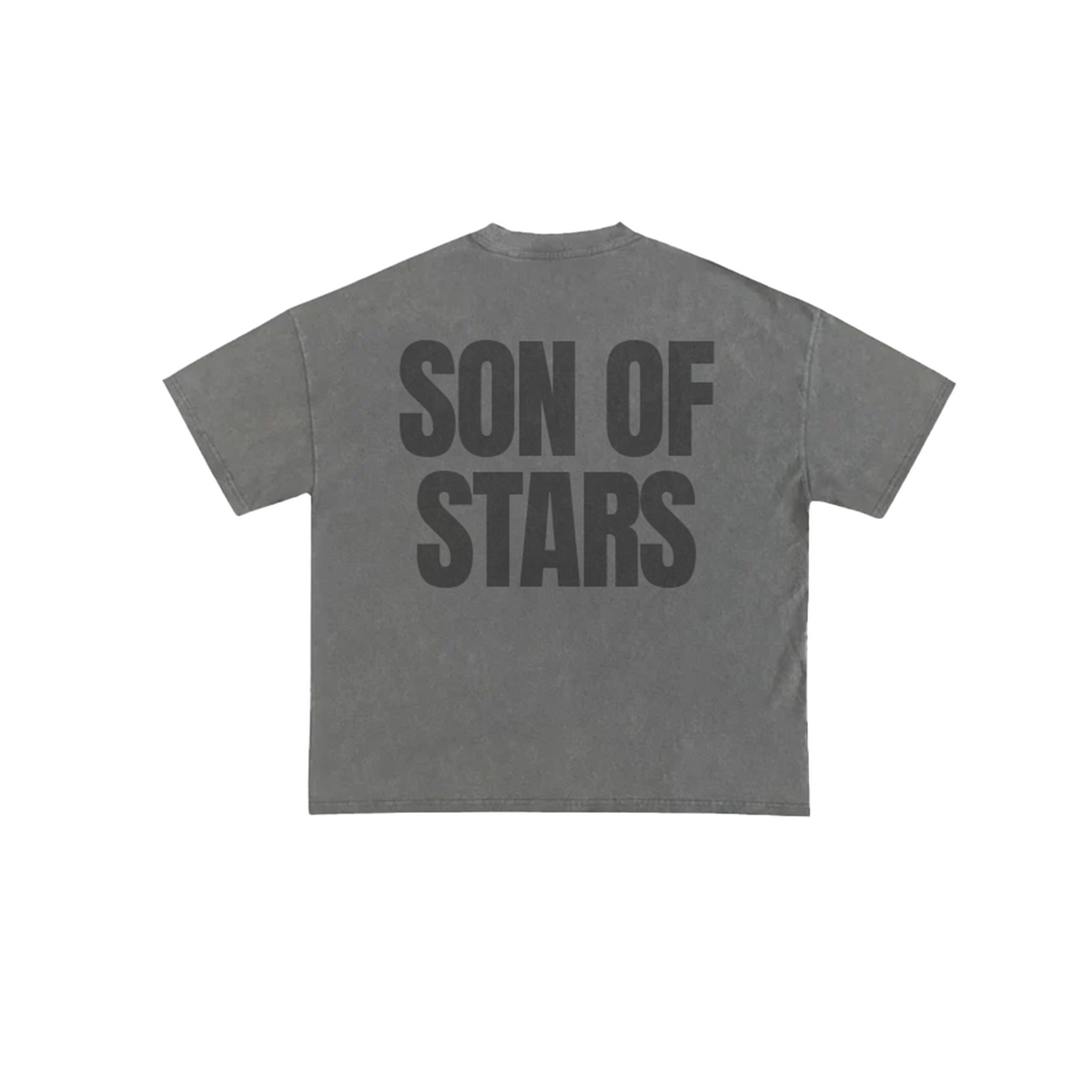 Son of Stars Light Grey Washed T-Shirt - foto 2
