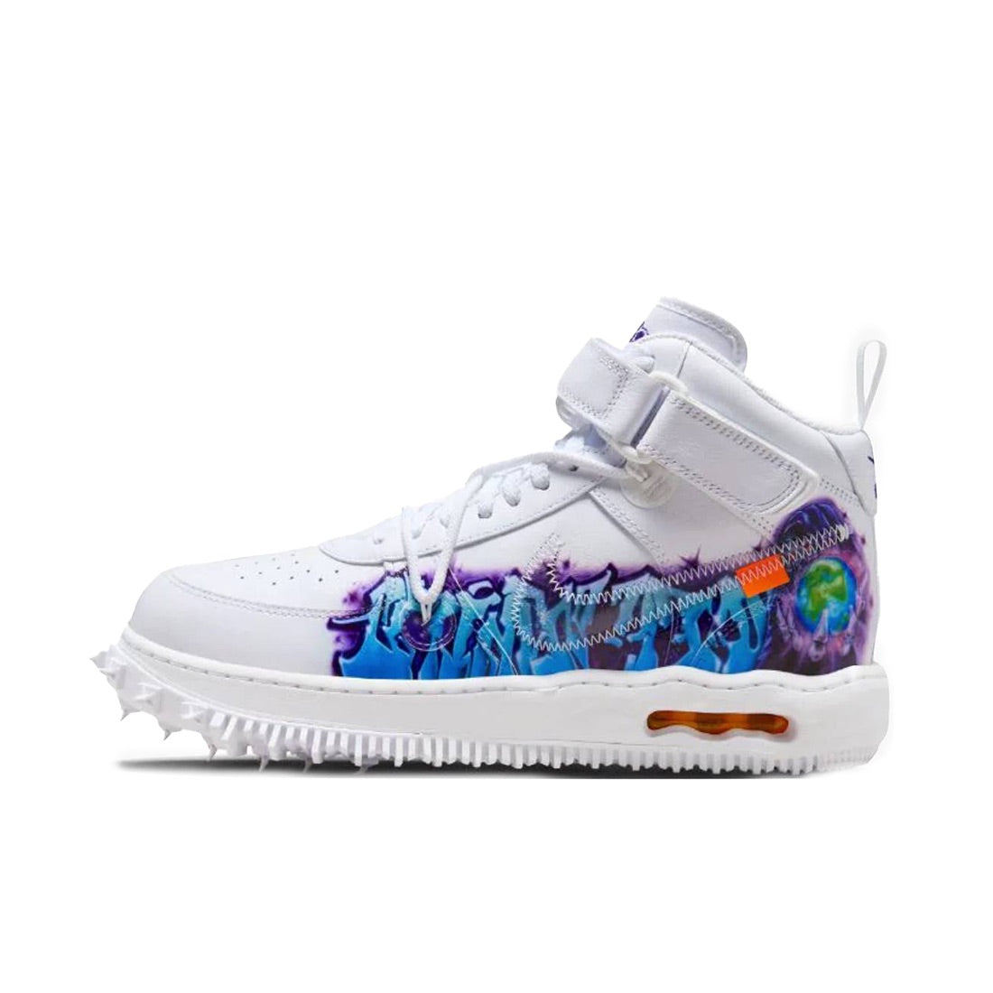 Nike Air Force 1 Mid Off-White Graffiti White - foto 1