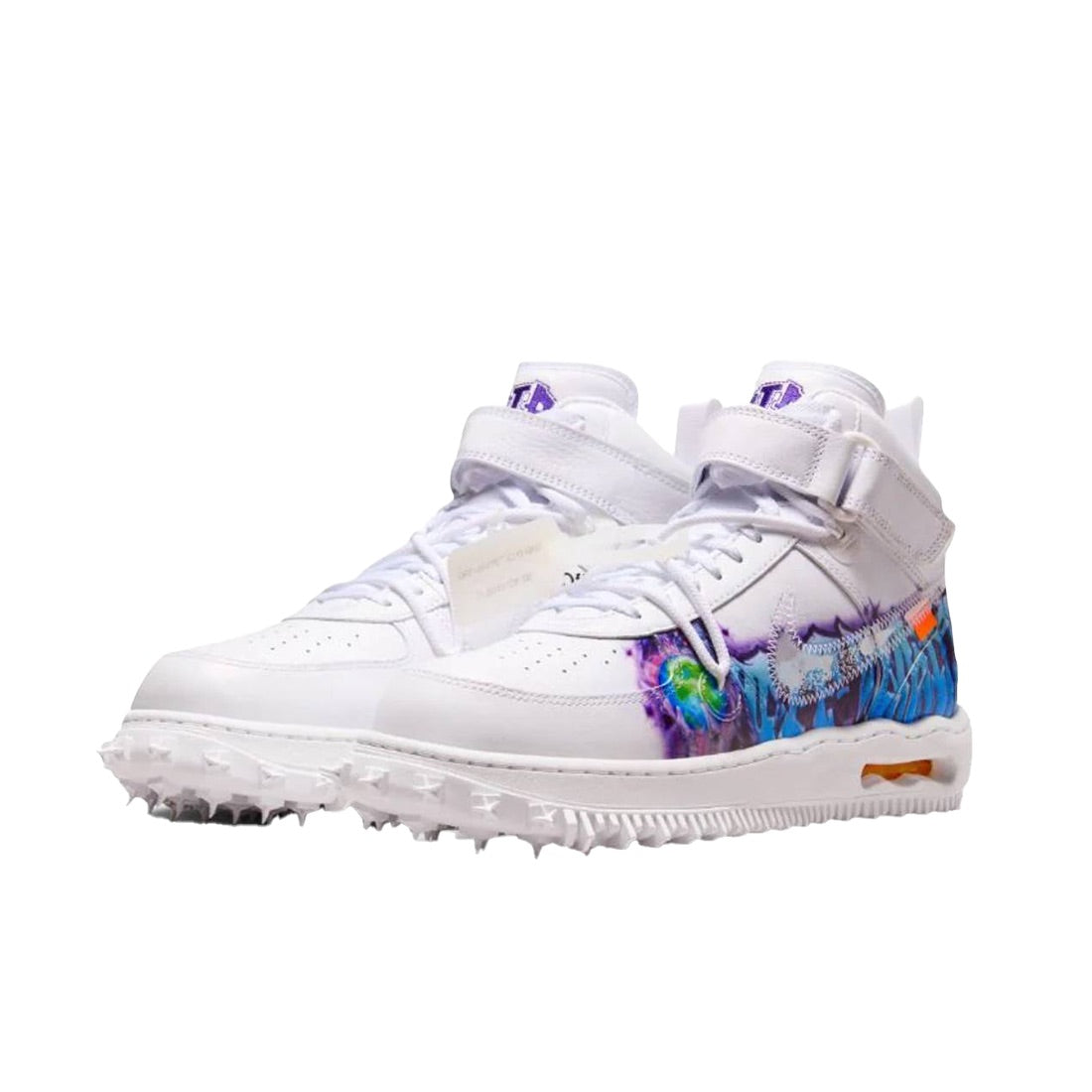 Nike Air Force 1 Mid Off-White Graffiti White - foto 2