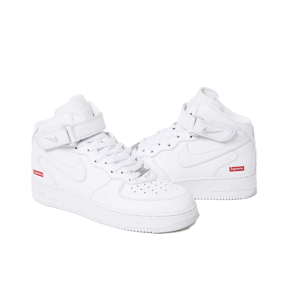 Nike Air Force 1 Mid Supreme White - foto 2