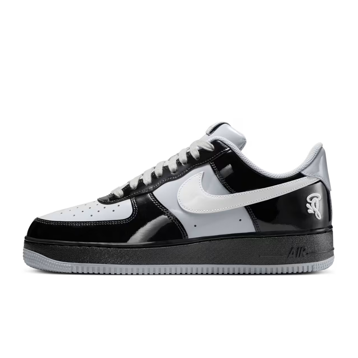 Nike Air Force 1 Low Syna Central Cee Black White Smoke Grey - foto 1