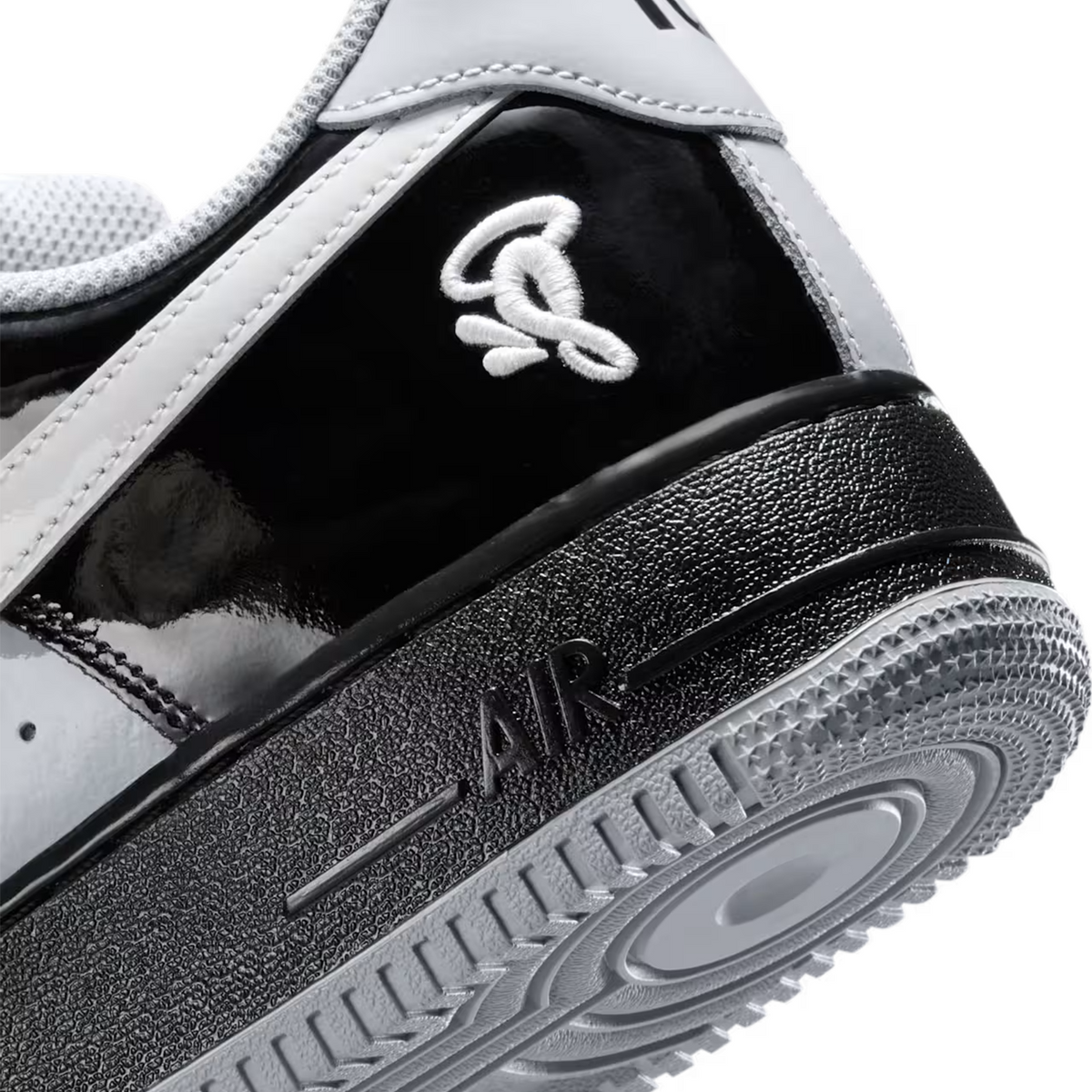 Nike Air Force 1 Low Syna Central Cee Black White Smoke Grey