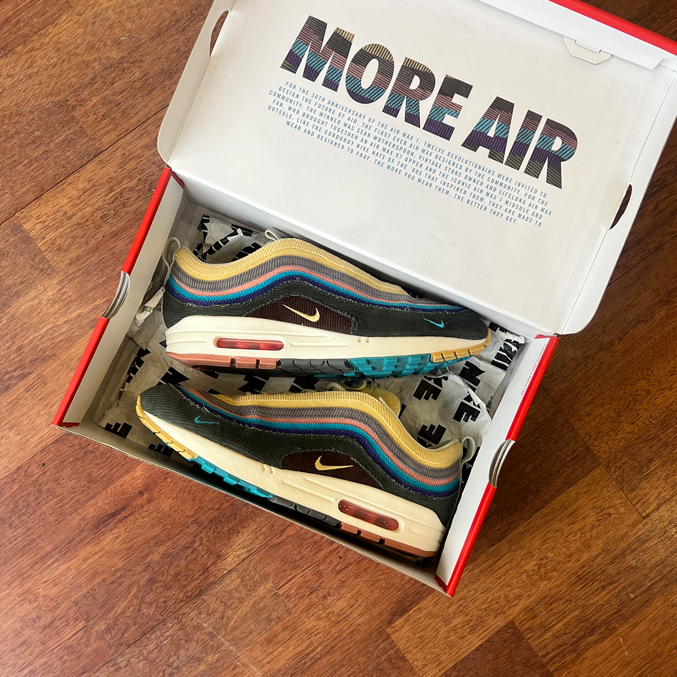 Nike Air Max 1/97 Sean Wotherspoon Taglia 44 (Usata)