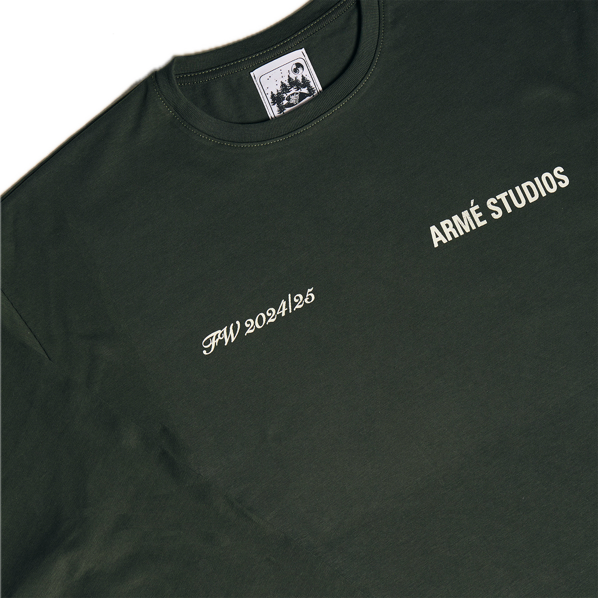Armé Studios Stolen Stars Longsleeve Forest Green - foto 3