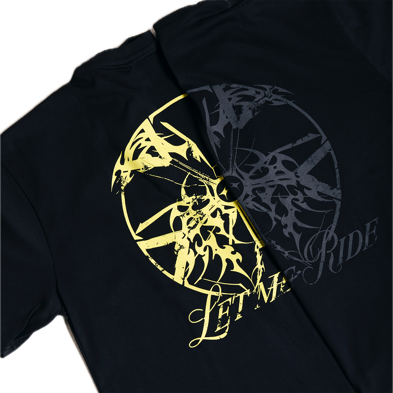 Armé Studios Let Me Ride Tee Black Yellow
