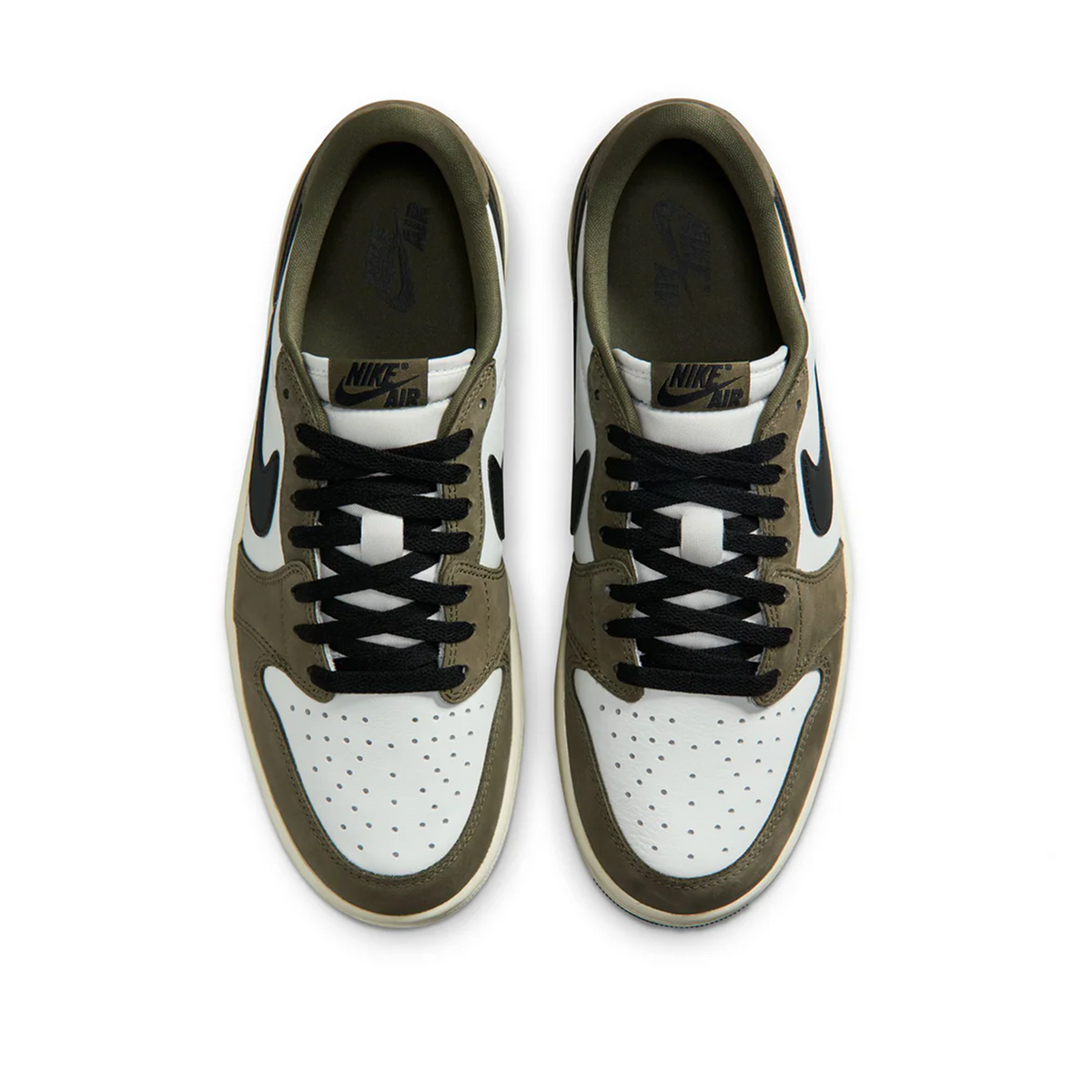 Jordan 1 Retro Low Medium Olive Summit White Sail Black - foto 3