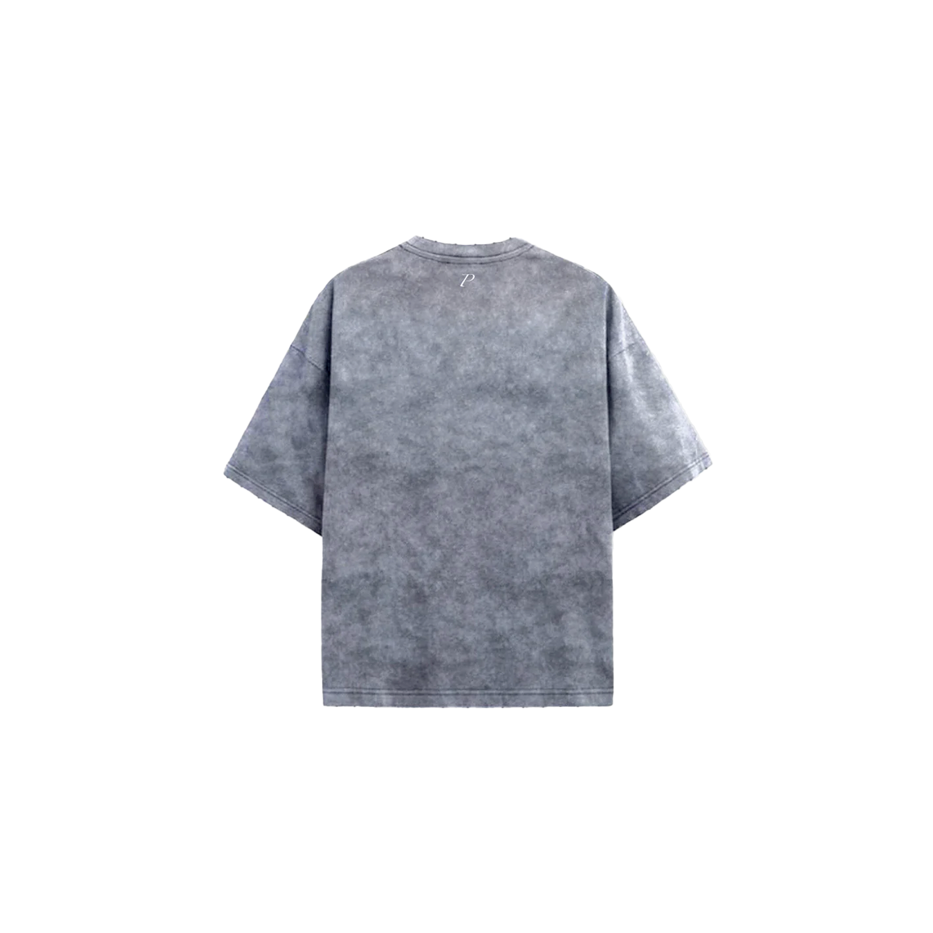 Trousers Distressed Stone Washed T-Shirt Light Grey