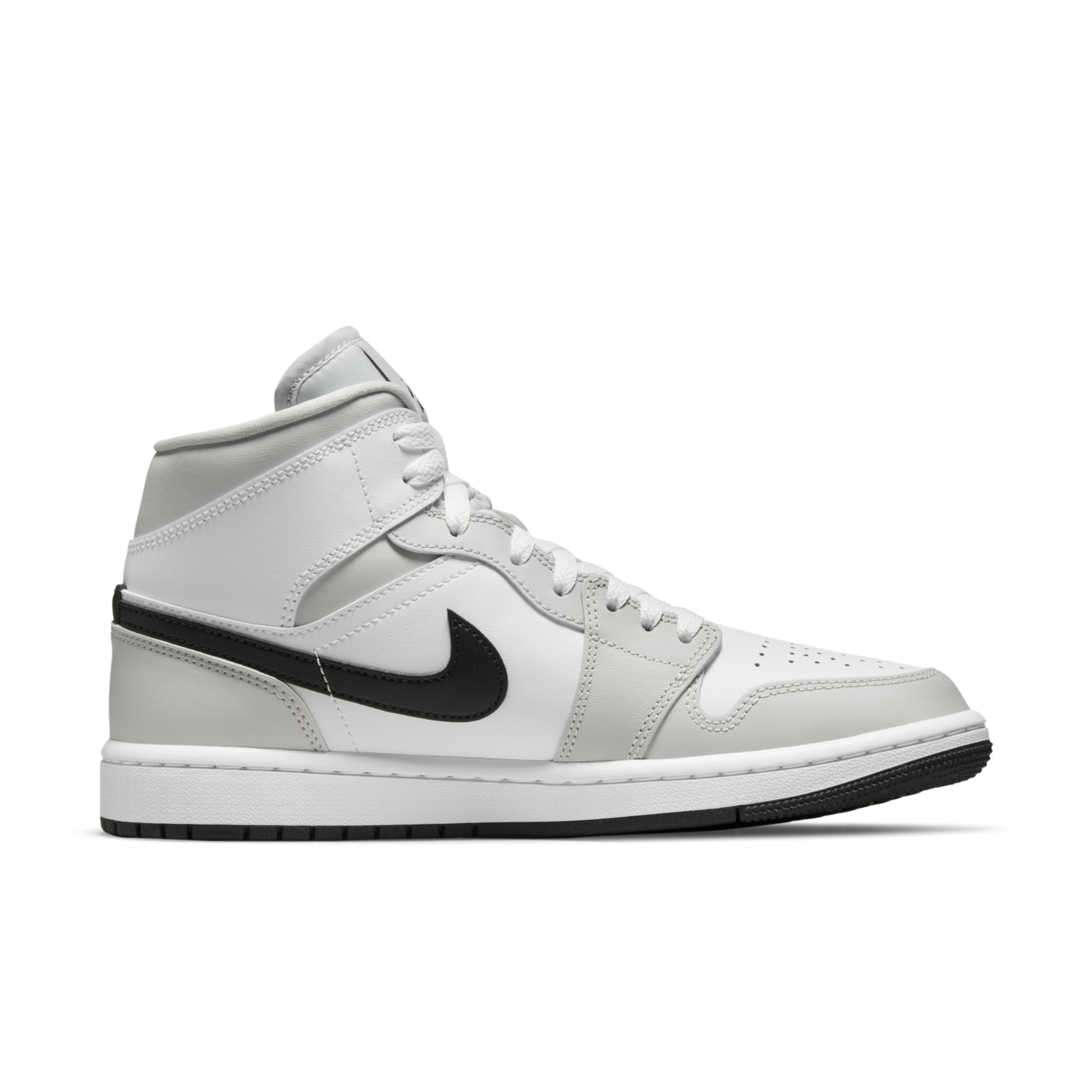 Air Jordan 1 Mid Light Smoke Grey (Women's)